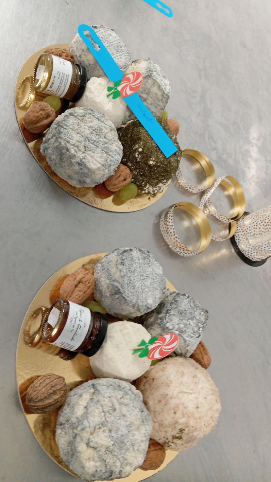 Commande plateau de fromages pour Noël